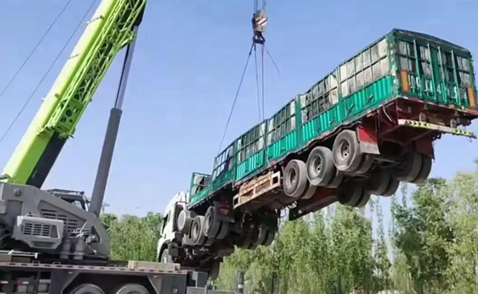 晋安区道路脱困救援案例